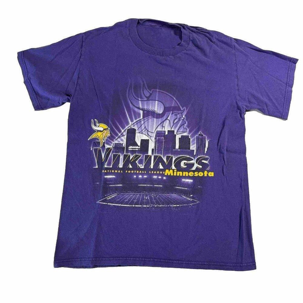 2000S Minnesota Vikings Nfl Football Sportswear T Shirt 66